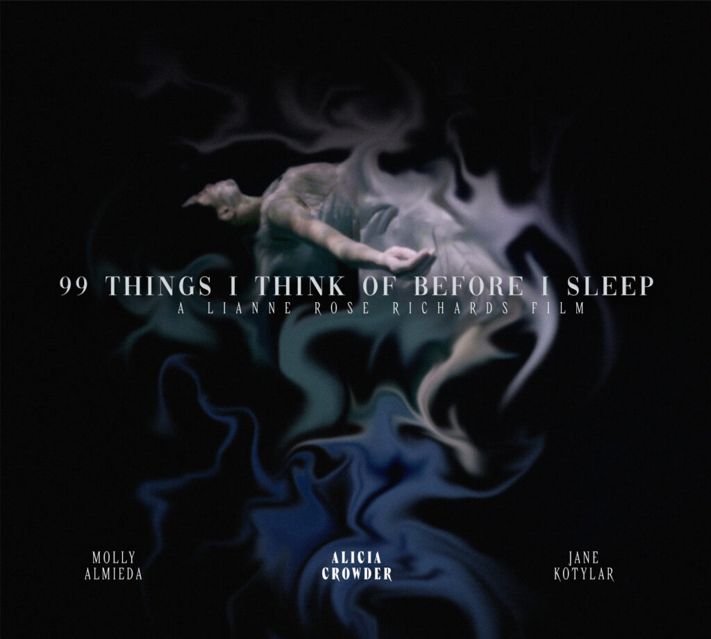 Poster for Lainne's film 99 Thing I think of before i sleep